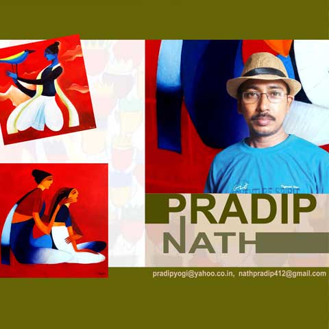 Solo Art Exhibition by Pradip Nath