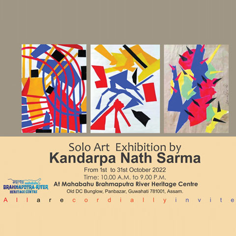 Solo Art Exhibition by Kandarpa Nath Sarma