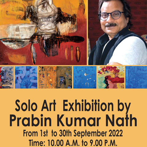 Solo Art Exhibition by Prabin Kumar Nath